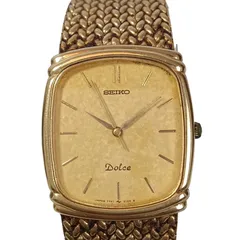 希少！美品⭐️【SEIKO DOLCE】7731 SGP30 旧ロゴ メンズ時計 希少！美