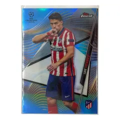 TOPPS サッカーカード FINEST LUIS SUAREZ ATLETICO DE MADRID 120/150 #59 送料無料 中古 IT1