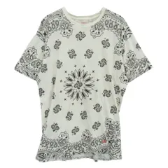 Supreme シュプリーム 22AW × Hanes ヘインズ Bandana Tagless Tees バンダナ 半袖 Tシャツ M【中古】