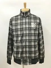 フィラゴルフ FILA GOLF ジップアップジャケット L チェック 内側フリース生地 2511WS019