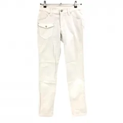 【美品】ジャックバニー パンツ 白 表微起毛 ストレッチ  レディース 0(S) ゴルフウェア Jack Bunny