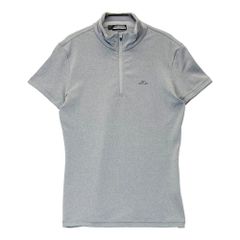 サイズ：XS J.LINDEBERG ジェイリンドバーグ 半袖ハーフジップTシャツ グレー系 [240101553926] ゴルフウェア レディース ストスト