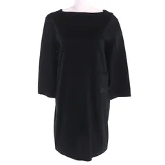 最終値下げ正規エルメス　ワンピース　ブラック黒 2025年最新】HERMES レディース ひざ丈ワンピースの人気アイテム