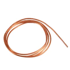 新品 冷却チューブ 耐腐食性 反磁性 可塑性 4mm外径 0.5mm厚さ 銅 コイルチューブ なまし銅管 3mm内径 2m長さ