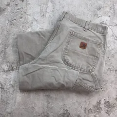 Carhartt　カーハート　ダックペインターパンツ　ワークパンツ　古着　DES　ベージュ系　W38 L30