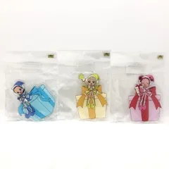 【中古】おジャ魔女どれみ　書き下ろしイラスト　アクリルスタンド　３種セット[24]