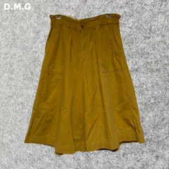 D.M.Gマスタード キュロット ゴムウエスト 2ポケット Sサイズ