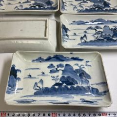 江戸 古伊万里染付長皿 赤壁賦 大明万暦年製銘 送料込み0325 - メルカリ