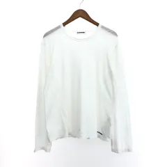 JIL SANDER ジルサンダー 長袖カットソー サイズ:M ロゴプリント    ホワイト メンズ / 241006002557のサムネイル