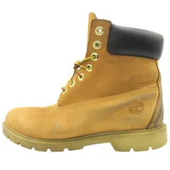 良品 Timberland ティンバーランド 6インチ ベーシック ブーツ シューズ 靴 スエード レザー レースアップ 18094 サイズ27cm レディース 古着 中古 USED