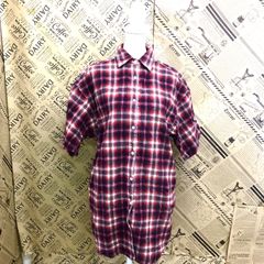 ジャーナルスタンダード チェック ブラウス ネルシャツ 赤 FY17