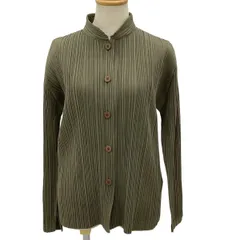 イッセイミヤケ　レディースジャケット ISSEY MIYAKE イッセイミヤケ レディース ジャケット サイズ：M