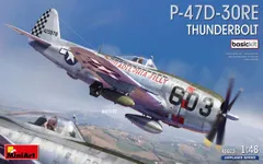 新品 ミニアート 1/48 WW.II アメリカ軍 P-47D-30RE サンダーボルト ベーシックキット プラモデル MA48023 [佐川急便]