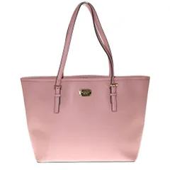 MICHAEL KORS (マイケルコース) トートバッグ ハンドバッグ レザー ピンク ゴールド金具