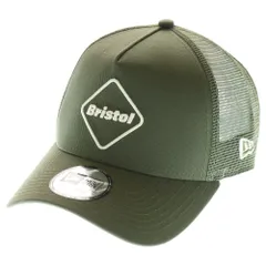 F.C.R.B./F.C.Real Bristol/FCRB (エフシーアールビー/エフシーレアルブリストル) 24SS FCRB NEWERA 9FORTY A-FRAME MESH CAP ベースボールキャップ カーキ FCRB-240099