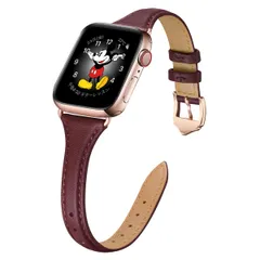 新品 コンパチブル apple watch バンド レディース レザー アップルウォッチ バンド 細い 42mm 40mm 41mm 38mm 44mm 45mm 46mm 49mm 本革 iWatch Ultra3 2 Ultra SE3 2 SE Seri