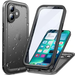 新品 Cozycase トップクラス iPhone 17用 防水ケース 米軍IP68完全防水防塵 2m耐衝撃 落下全面保護 iphone17 携帯ケース スリム 360度フルカバー強化両面前後頑丈ハード 工事 風呂水中撮影海 雨 高機能手机 子供充電通話洗濯