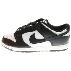 NIKE (ナイキ) DUNK LOW RETRO ダンク レトロ パンダ ローカットスニーカー ブラック/ホワイト US9.5/27.5cm DD1391-100