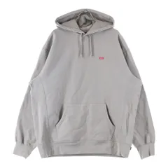 SUPREME (シュプリーム) 22SS Small Box Hooded Sweatshirt スモールボックスロゴ スウェットプルオーバーパーカー グレージュ
