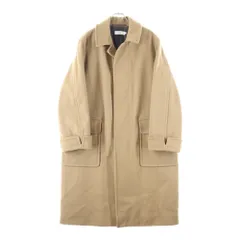 Graphpaper (グラフペーパー) Wool Cashmere Long Coat ウールカシミヤロングコート ベージュ GM184-10511Bのサムネイル