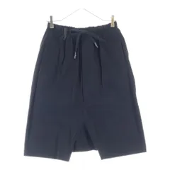 ISAMU KATAYAMA BACKLASH (イサムカタヤマバックラッシュ) サルエルショートパンツ ショーツ ブラック 1934-01のサムネイル