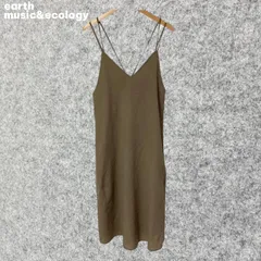 earth music&ecology キャミソール ロングワンピース Fサイズ