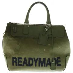 Readymade easytote S レディ－メイドカーキ本物付属完　日本製 READY MADE(レディメイド) EASY TOTE イージー トート ハンドバッグ カーキ