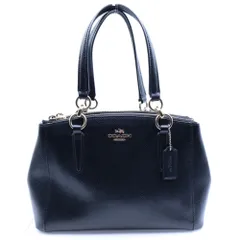 COACH (コーチ) ミニクリスティー レザー 2WAY ハンド ショルダーバッグ ブラック F36704