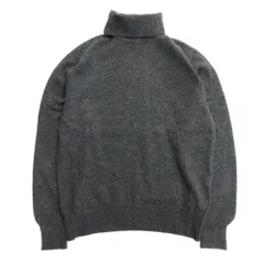 Glenmac ラムズウール100% ハイネック ニット スコットランド製 42 Glen Fyne グレンファイン ラムウール タートルネック
