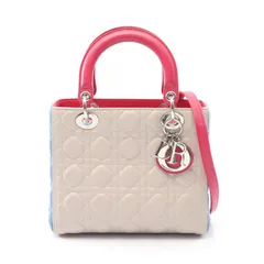 Dior ディオール LADY DIOR レディディオール カナージュ ハンドバッグ