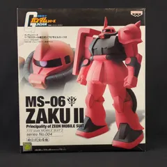 【中古品・未開封品】 バンプレスト  機動戦士ガンダム  1/72scale　モビルスーツ2   SERIES No.004  MS-06 ジョニーライデン専用ザクⅡ
