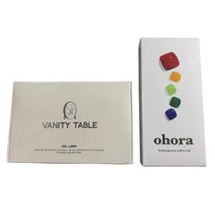 ohora オホーラ フットネイル PD-070 P CRAYONとVANITY TABLE ジェルランプのセット