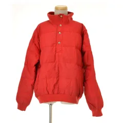 【EDDIEBAUER】70〜80s 黒タグ GOOSE DOWN カラコラム プルオーバーダウンジャケット