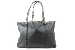 【超美品】BOTTEGAVENETA ボッテガヴェネタ イントレ バタフライ柄 ハンドバッグ リバーシブル ブランド鞄【SS58】