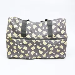 リラックマ 折りたたみボストンバッグ(M) ブラウン