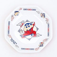 크레용 신짱 멜라민 차 한 접시 식기 접시