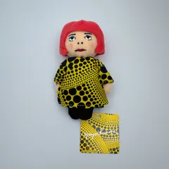 草間彌生 YAYOIやよいちゃん　プラッシュ　人形　マスコット 写真の2点 2025年最新】YAYOIちゃんプラッシュの人気アイテム - メルカリ