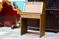 浜本工芸 ライティングビューロー ライティングデスク 学習机 事務机 ※i4※ 極美品】浜本工芸 ライティングビューロー ライティングデスク 学習机