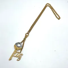DOLCE & GABBANA ドルチェ&ガッバーナ ネックレス キーホルダー アクセサリー チェーン キー 鍵 Dgロゴ ゴールド