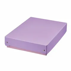 【新品・7営業日以内発送】クツワ BX010PU 紙製おどうぐばこ パープル【沖縄離島販売不可】のサムネイル