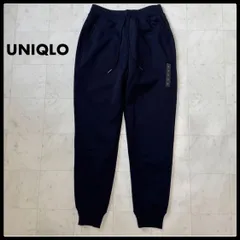 未使用品　UNIQLO　ユニクロ　ヒートテックボアスウェットパンツ　S　ネイビー