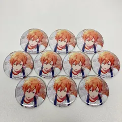 ⑤プロセカ　東雲彰人　グリッター缶バッジ　10個セット　イベントイラストコレクション vol.17 B