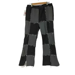 プニュズ PUNYUS パッチワークデニムフレアパンツ レディース JPN：3 