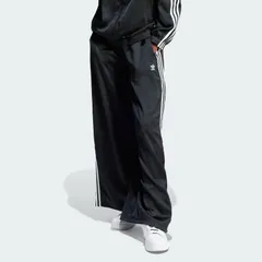 アディダスオリジナルス adidas originals アディカラー サテン ワイドレッグ トラックパンツ レディース ウィーメン KNZ08 IU2520 WOMEN'S ADICOLOR SATIN WIDE‐LEG TRACK PANTS BLACK