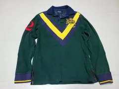 ポロ ジーングリーン ラグビー ポロTシャツ ポール1219