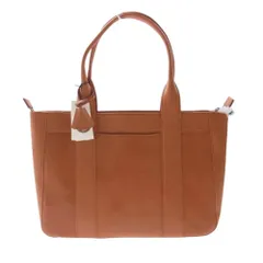 aniary アニアリ 01-02013 Antique Leather アンティークレザー ビジネスバッグ オレンジ系【新古品】【未使用】【中古】のサムネイル