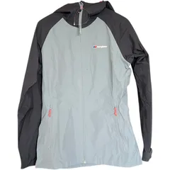 Z1599berghaus バーグハウス　ナイロンジャンパー レインジャケット 紫 青 ブルー ネイビー レディース　Mサイズ ユニセックス メンズ