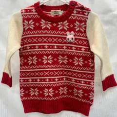 【送料込】HOT BISCUITS　ホットビスケッツ　ミキハウス　ニット