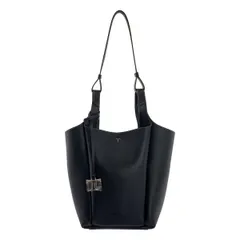 【美品】  TOD'S / トッズ | Leather Bag Small Tタイムレス レザー バケット 2WAY ショルダーバッグ | ブラック | レディース