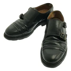 Paraboot / パラブーツ | WILLIAM ウィリアム レザー ダブルモンクストラップ シューズ | 8 | ブラック | メンズ